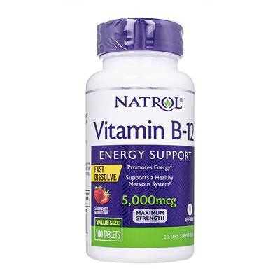 ビタミンB12ファストディゾルブ(Natrol)