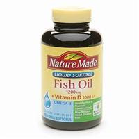 ネイチャーメイド フィッシュオイル+ビタミンD(Fish Oil + Vitamin D)