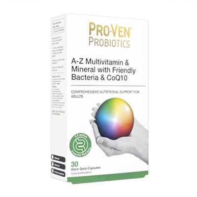 A-Zマルチビタミン&ミネラルウィズアシドフィルス&ビフィズス&CoQ10(ProvenProbiotics)