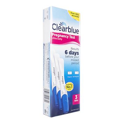 超早期妊娠検査薬(Clearblue)　10月下旬入荷予定